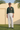 Lion Cub Embroidery Olive Green Linen Shirt Humayun Alamgir