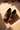 Brown luxe crocodile-textured loafers Humayun Alamgir