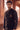 BLACK VELVET MOTIF WAIST COAT