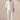 White Linen Cord Set - H Logo Humayun Alamgir
