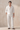 White Linen Cord Set - H Logo Humayun Alamgir