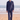 Navy Blue Luxe Cord Set Humayun Alamgir