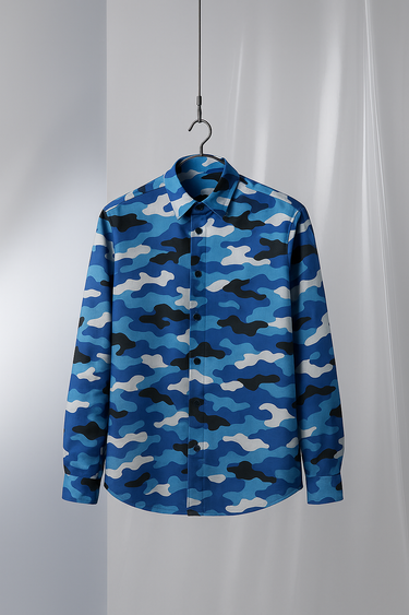 Arctic Camo Long Sleeve Shirt Humayunalamgir