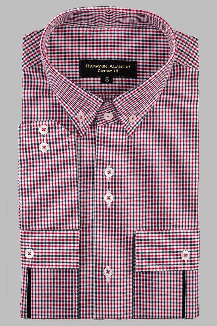 Multi Colour Checks Shirt Humayunalamgir S