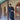 NAVY BLUE LINEN WAIST COAT Humayunalamgir