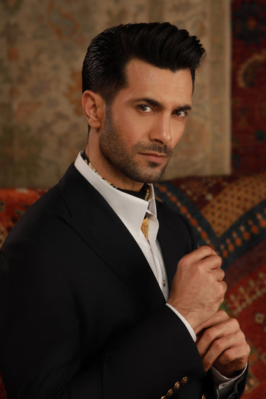 WHITE EGYPTIAN COTTON SHALWAR KAMEEZ Humayunalamgir