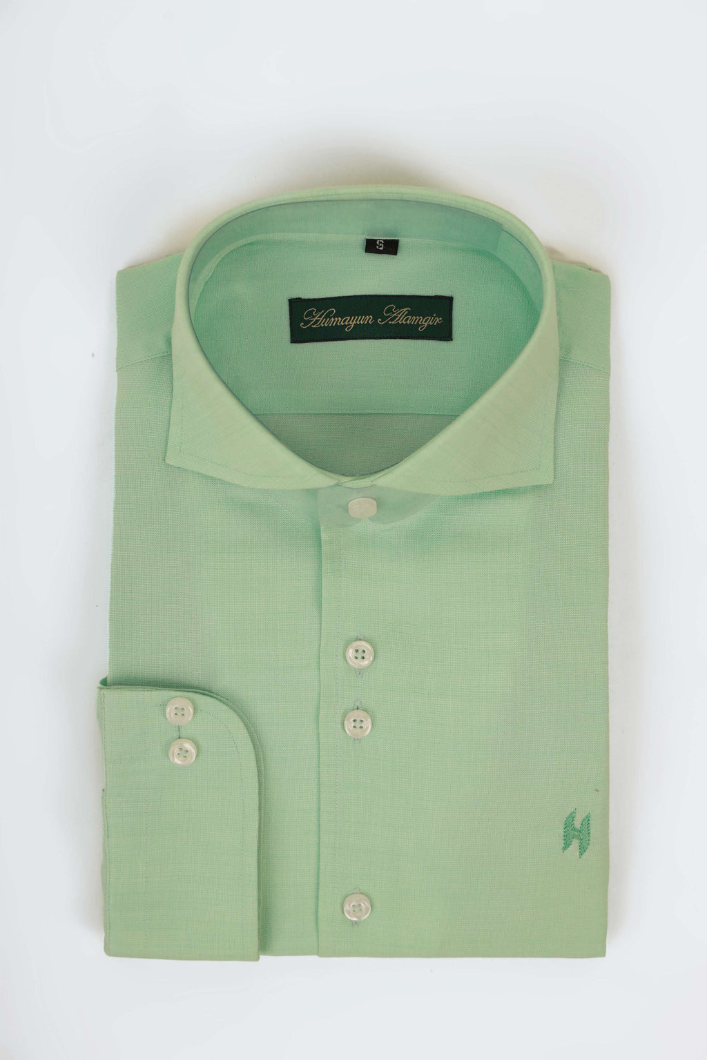 PEACH LINEN SHIRT Humayunalamgir