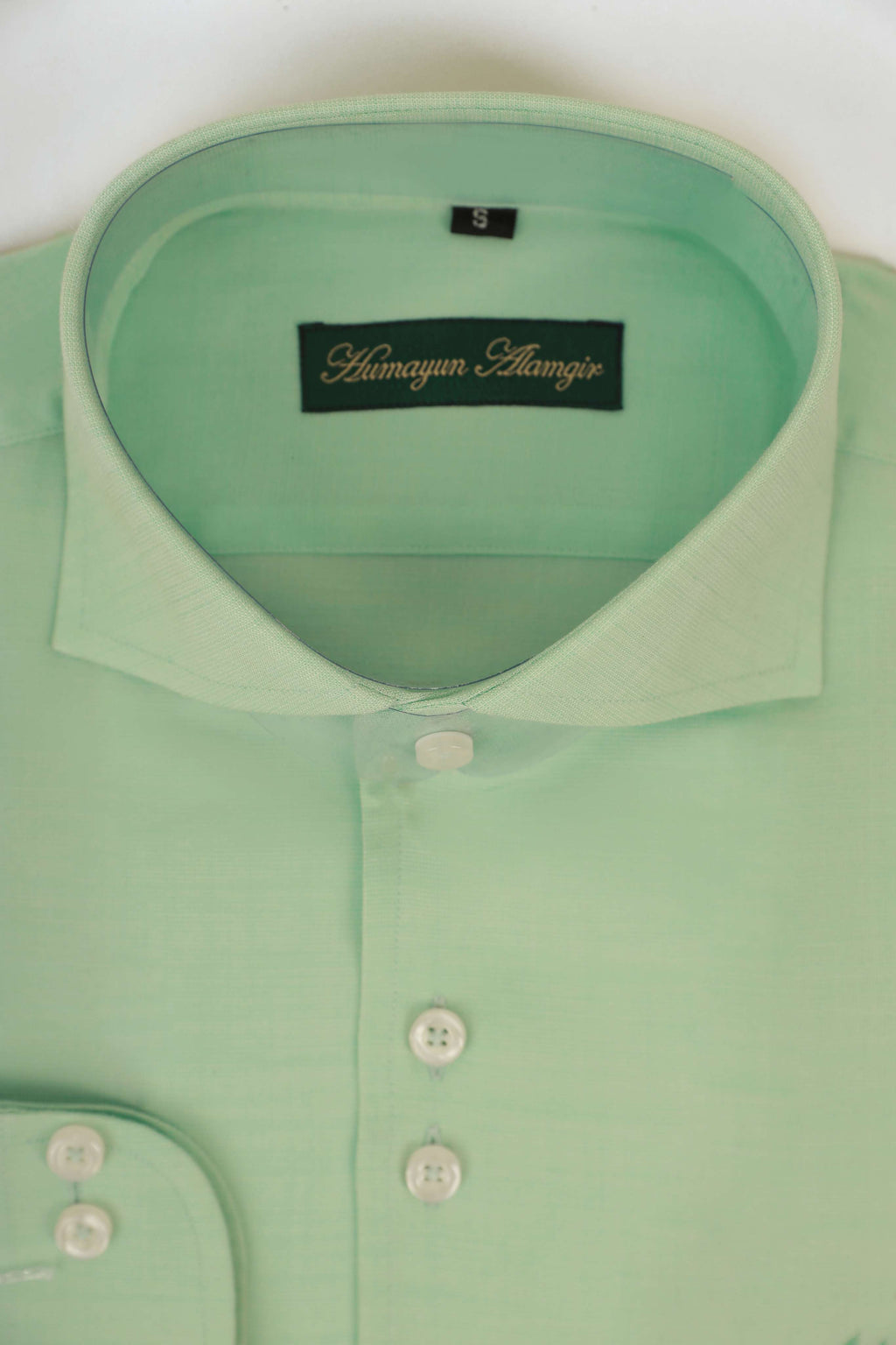 PEACH LINEN SHIRT Humayunalamgir