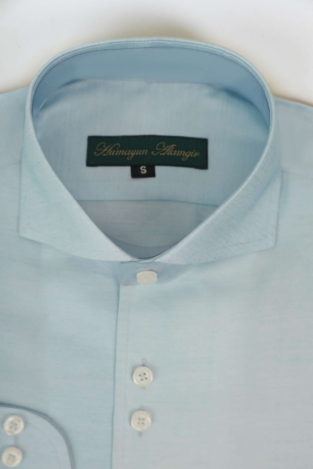 PEACH LINEN SHIRT Humayunalamgir