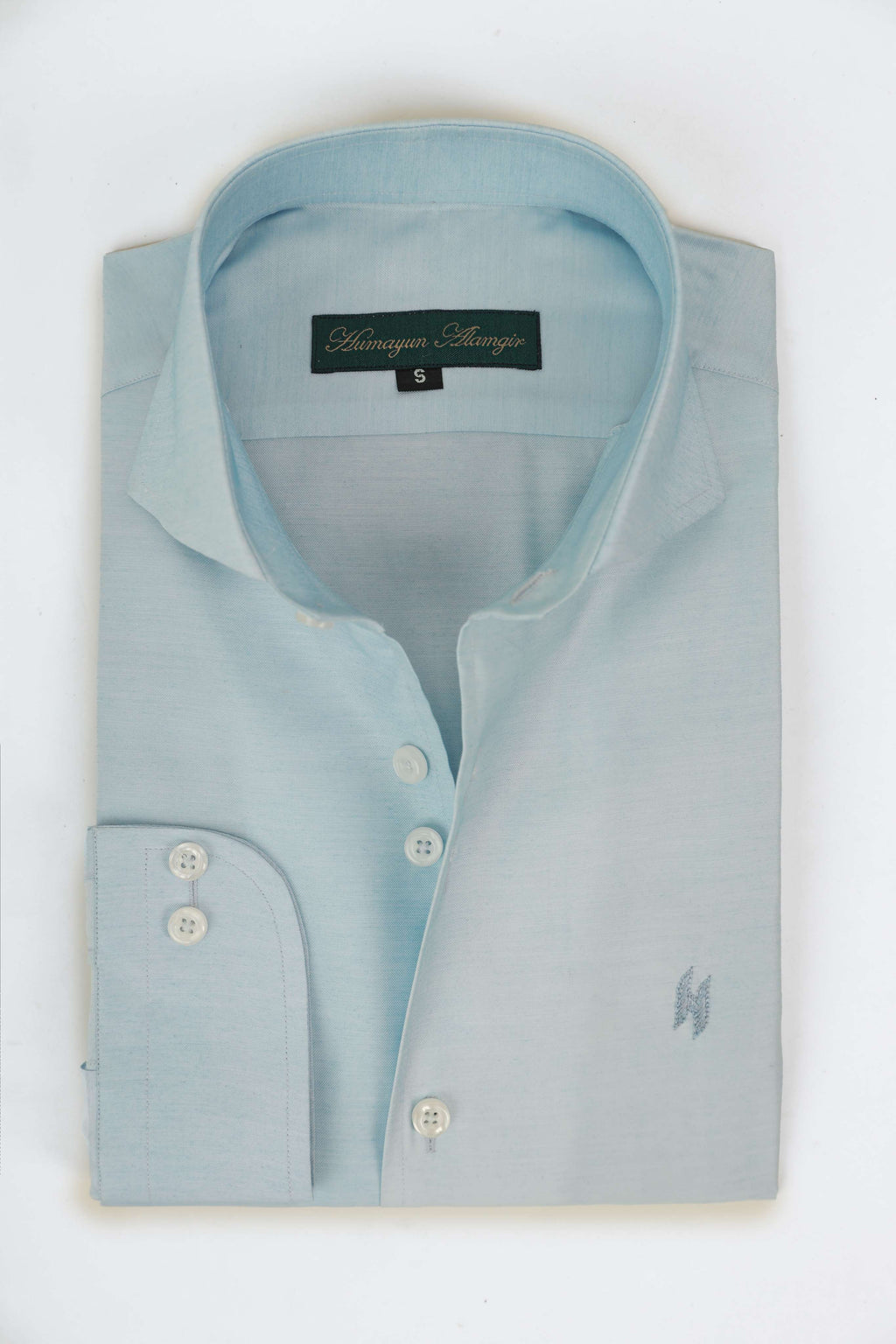 PEACH LINEN SHIRT Humayunalamgir