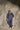 Indigo Blue Cotton Satin Hooded Kurta Set Clothing Humayunalamgir