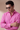 Chewing Pink Linen Shirt - H Logo Humayun Alamgir