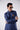 Space Blue Linen Nawabi Clothing Humayunalamgir