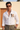 Lion Cub Embroidery White Linen Shirt Humayun Alamgir