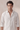 White Linen Cord Set - H Logo Humayun Alamgir