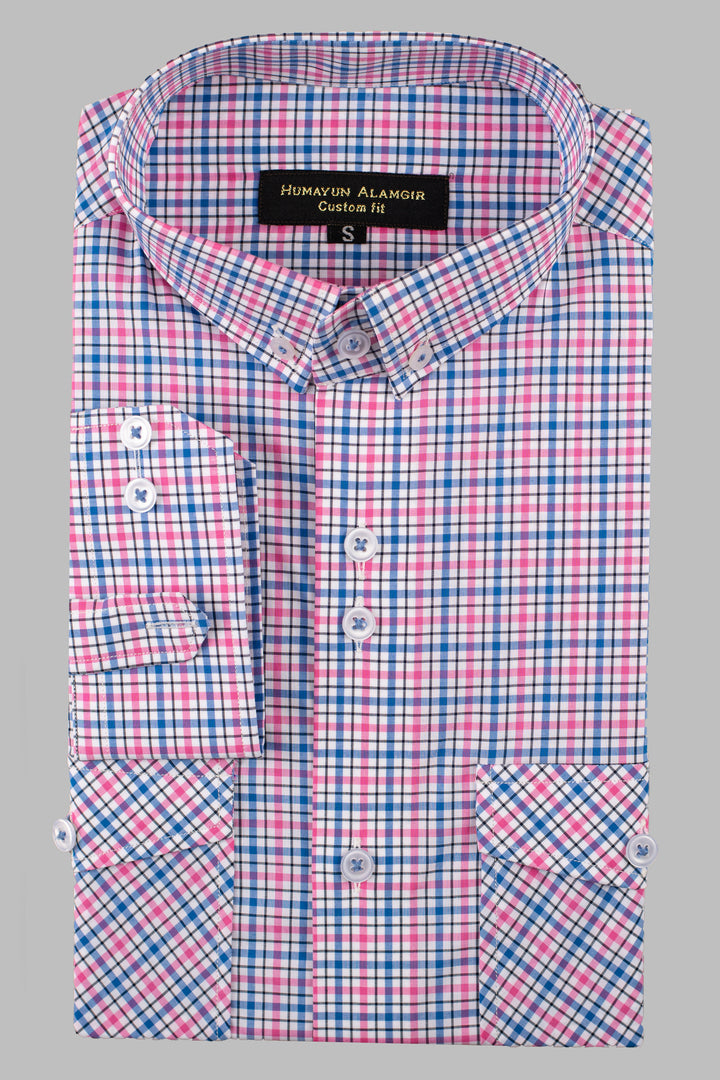 Multi Colour Checks Shirt Humayunalamgir S
