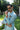 Mint Green Phool kaari Waistcoat Clothing Humayunalamgir