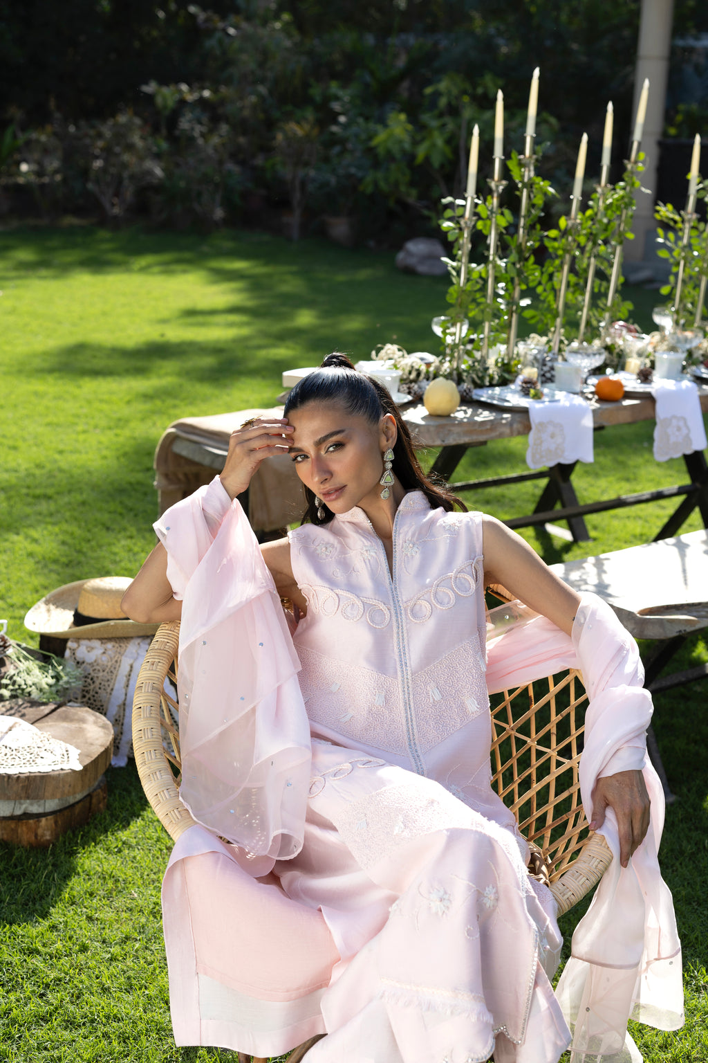 BLUSH PINK LALE (3PC)