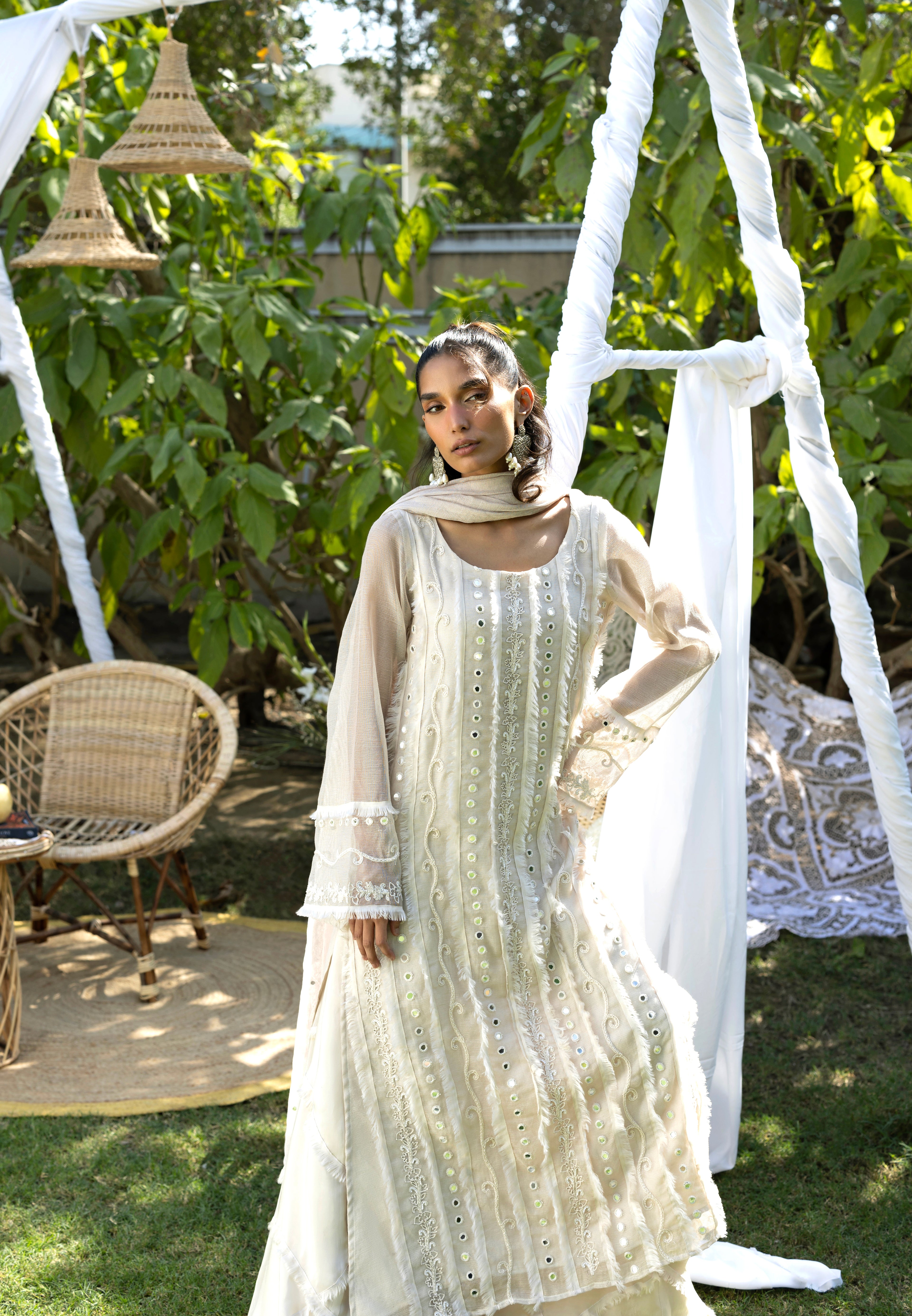 BEIGE MEHRUNNISA (4PC)