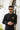 BLACK SELF TEXTURE WASH N WEAR KURTA PAJAMA Humayunalamgir
