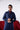 Space Blue Linen Shalwar Kameez Clothing Humayunalamgir