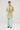 Mint Green & Gold Tarqee Kurta Pajama Clothing Humayunalamgir