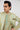 Mint Green & Gold Tarqee Waist Coat Clothing Humayunalamgir