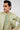 Mint Green & Gold Tarqee Kurta Pajama Clothing Humayunalamgir