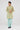 Mint Green & Gold Tarqee Kurta Pajama Clothing Humayunalamgir