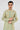 Mint Green & Gold Tarqee Kurta Pajama Clothing Humayunalamgir