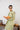 Mint Green & Gold Tarqee Kurta Pajama Clothing Humayunalamgir