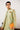 Mint Green & Gold Tarqee Kurta Pajama Clothing Humayunalamgir