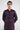Purple & Black Muhazzab Kurta pajama Clothing Humayunalamgir