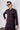 Purple & Black Muhazzab Kurta pajama Clothing Humayunalamgir