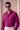 Raspberry Linen Shirt - H Logo Humayun Alamgir