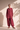 DARK RED BALLOON CORD SET Clothing Humayunalamgir