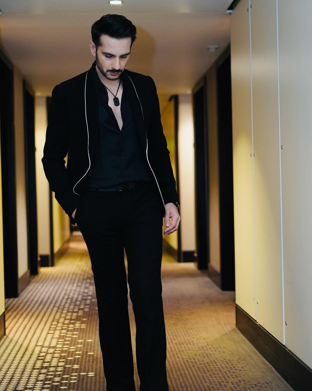 Black Armani Suit Humayunalamgir