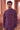 PURPLE PLAIN WAIST COAT