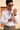 Lion Cub Embroidery White Linen Shirt Humayun Alamgir