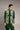Emerald Green Embroidered Prince Coat
