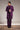 Royal Plum Embellished Prince Coat