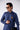 Space Blue Linen Nawabi Clothing Humayunalamgir