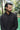 BLACK LINEN SILK KURTA PAJAMA Clothing Humayunalamgir