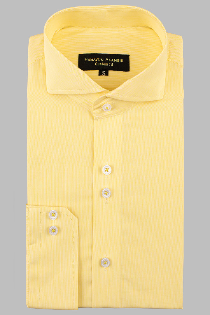 Yellow Formal Shirt