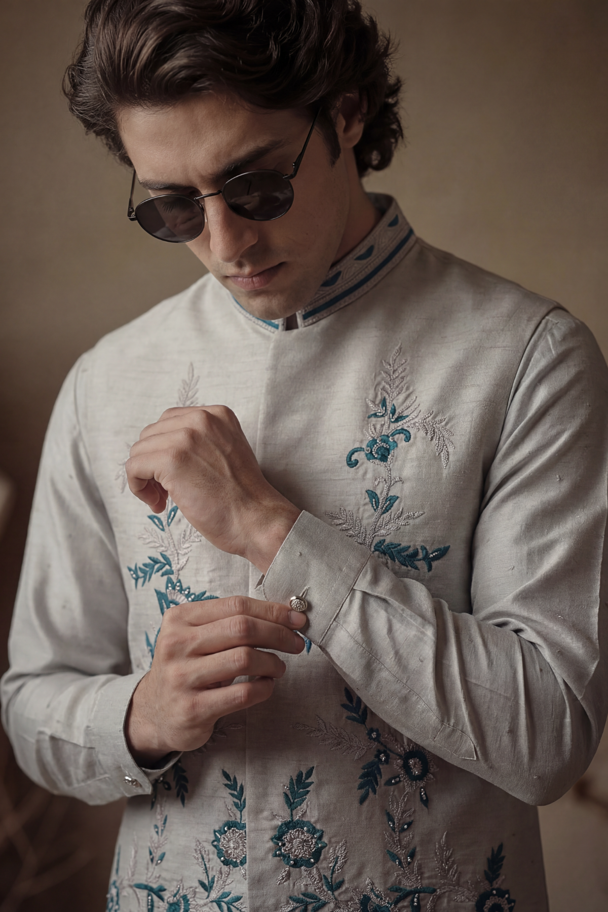 ASH GREY WAISTCOAT Clothing Humayunalamgir