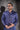 Royal Indigo Cotton Satin Kurta Pajama Clothing Humayunalamgir