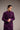 Royal Plum Embellished Prince Coat