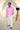 Chewing Pink Linen Shirt - H Logo Humayun Alamgir