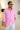 Chewing Pink Linen Shirt - H Logo Humayun Alamgir
