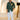 Lion Cub Embroidery Olive Green Linen Shirt Humayun Alamgir